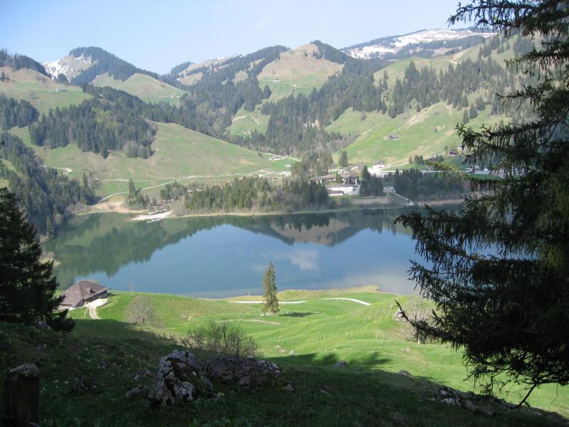 Du Schwarzsee à Jaun
