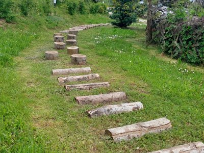 Le sentier pieds nus
