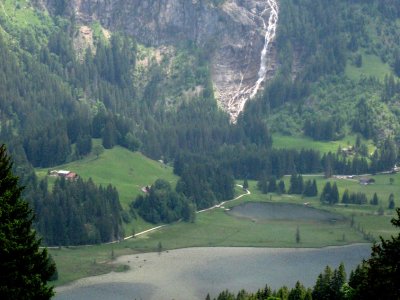 Tungelschuss et lac de Lauenen