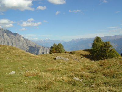 Vue depuis le Pré Bougnon