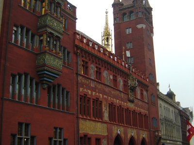 L'hôtel de ville de Bâle (Rothaus)
