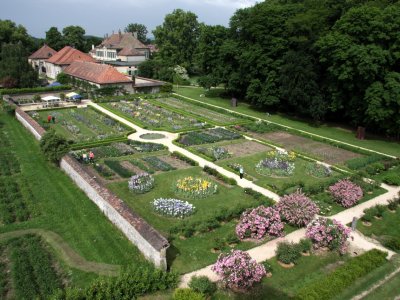 Le jardin du Château de Vullierens