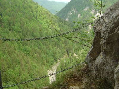 Un point de vue exceptionnel, à 100m de l'entrée de la grotte