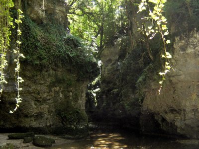 A la Tine de Conflens, le calme juste après la chute