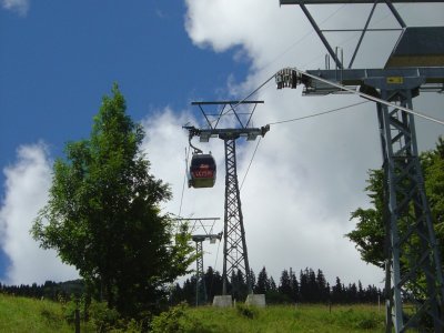 Télécabine entre Leysin et La Berneuse