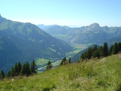 La Vallée d'Abondance, depuis le Morclan
