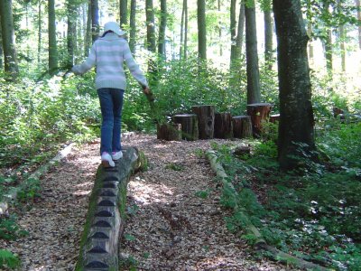 Parcours d'équilibre