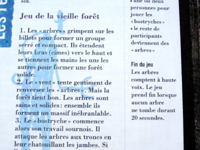 Règle du Jeu de la Vieille Forêt