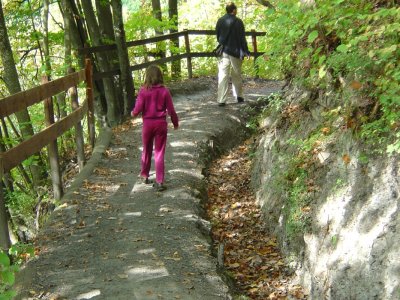 Le bisse du Poteu (à sec ce jour-là)