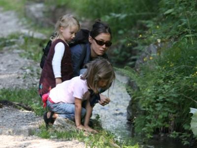 Chasse aux trésors en été