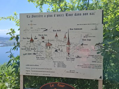 Panneau au Pavillon
