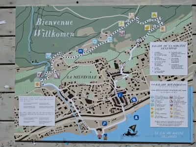 Plan de la Balade de la Sorcière
