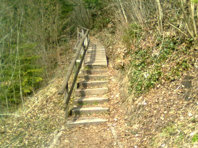Chemin longeant la rivière