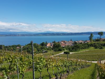 Le charmant village de Gorgier