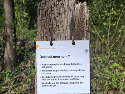 Un de nombreux panneau didactique
