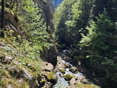 Les gorges de l'Areuse