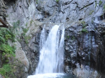 Dernière chute avant de rejoindre le chemin pour redescendre au départ