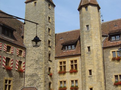 La cour intérieur du Château