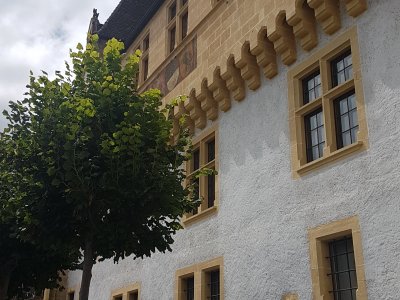La façade sud du château