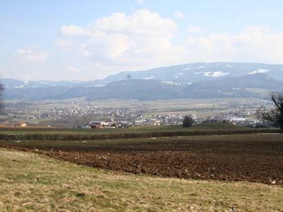 Vue sur la vallée de Delémont