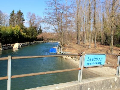 La Venoge, depuis le pont