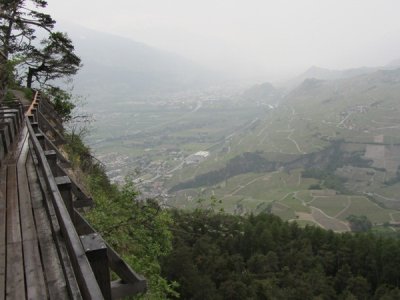 vue en direction de Sion