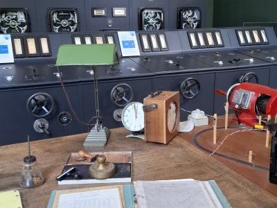 Au musée hydroélectrique CFF Châtelard-Barberine