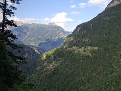 Depuis le Mont-Blanc Express
