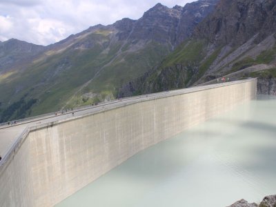 Le barrage de la Grande Dixence