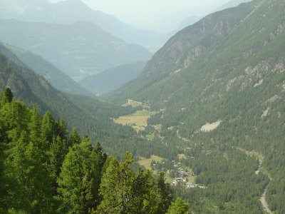 Vue depuis la Breya