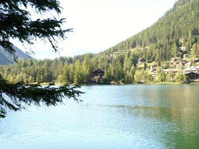 le long du lac