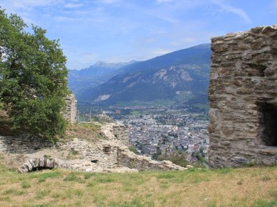 Les ruines du Château de Montorge.