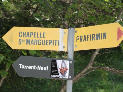 Suivre la direction Chapelle Ste-Marguerite
