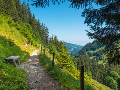 Petite halte au frais avec vue