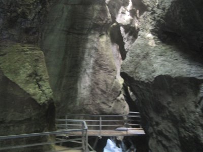 Dans les gorges de l'Aar