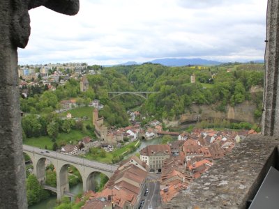 Vue depuis la cathédrale St-Nicolas