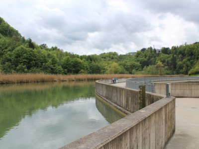 Le barrage de la Maigrauge