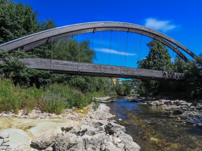 pont sur l'Areuse posée en 2000