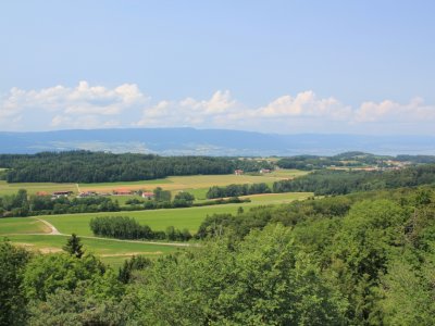 Le coup d'oeil du haut de la tour de la Molière est tout simplement grandiose