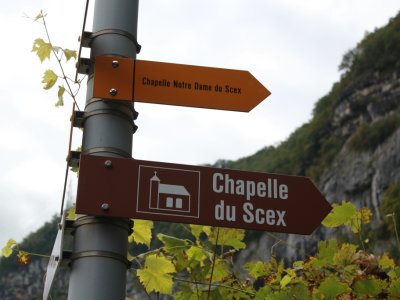 Panneau indiquant le début du sentier