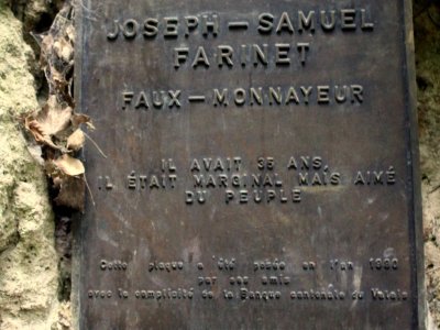 "Joseph-Samuel Farinet, Faux-Monnayeur"