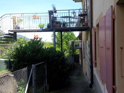 En descendant la Ruelle Marraux