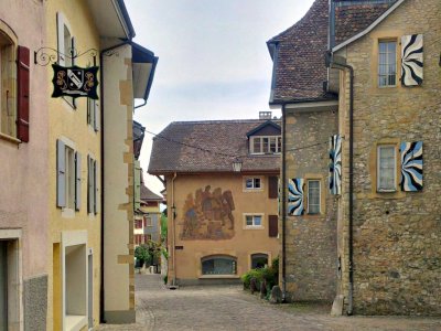En redescendant la Grand-Rue