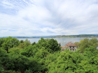Vue depuis la place du Château
