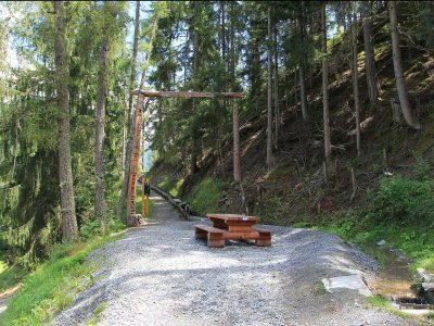 Le départ du sentier