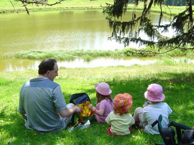 ...en famille...