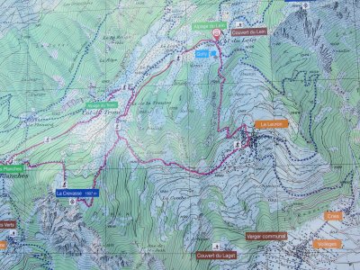 le parcours dispose de toutes les imformations utiles
