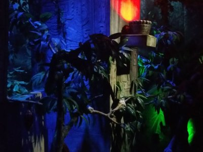 Tableau animé en début de visite
