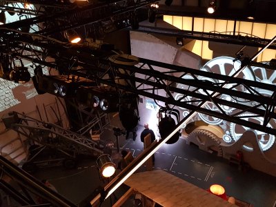 L'arrivée dans le studio