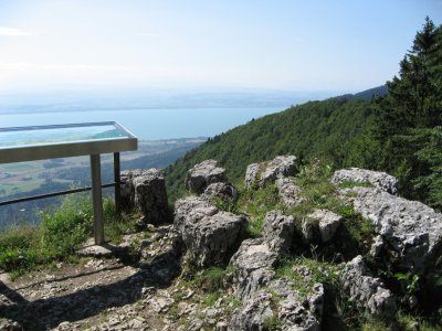 Depuis les Rochers de Tablettes, vue côté ouest